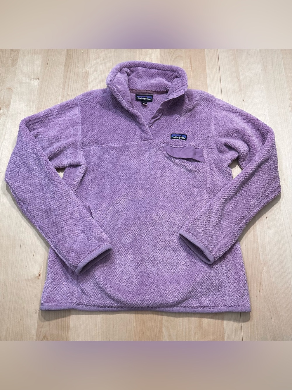 Patagonia Fleece Pullover 1/4 Button Up Medium